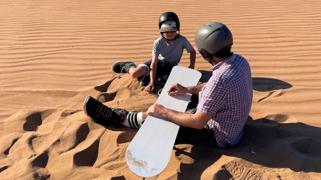 Escapada en familia, Sandboard Copiapó